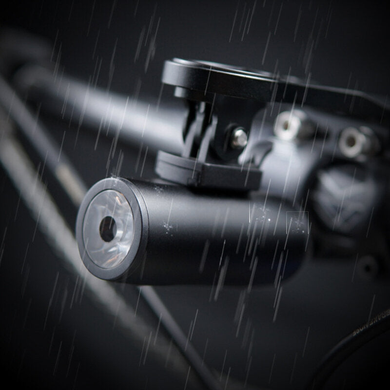 Aluminum Alloy Bike Light USB Charging Waterproof Compact High Brightness Bike Headlight