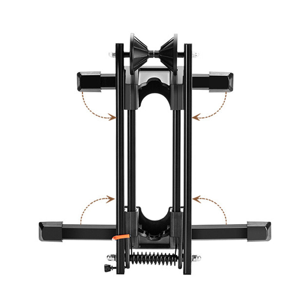 Bike Rack Adjustable Folding Double Pole Universal Repair Stand Holder