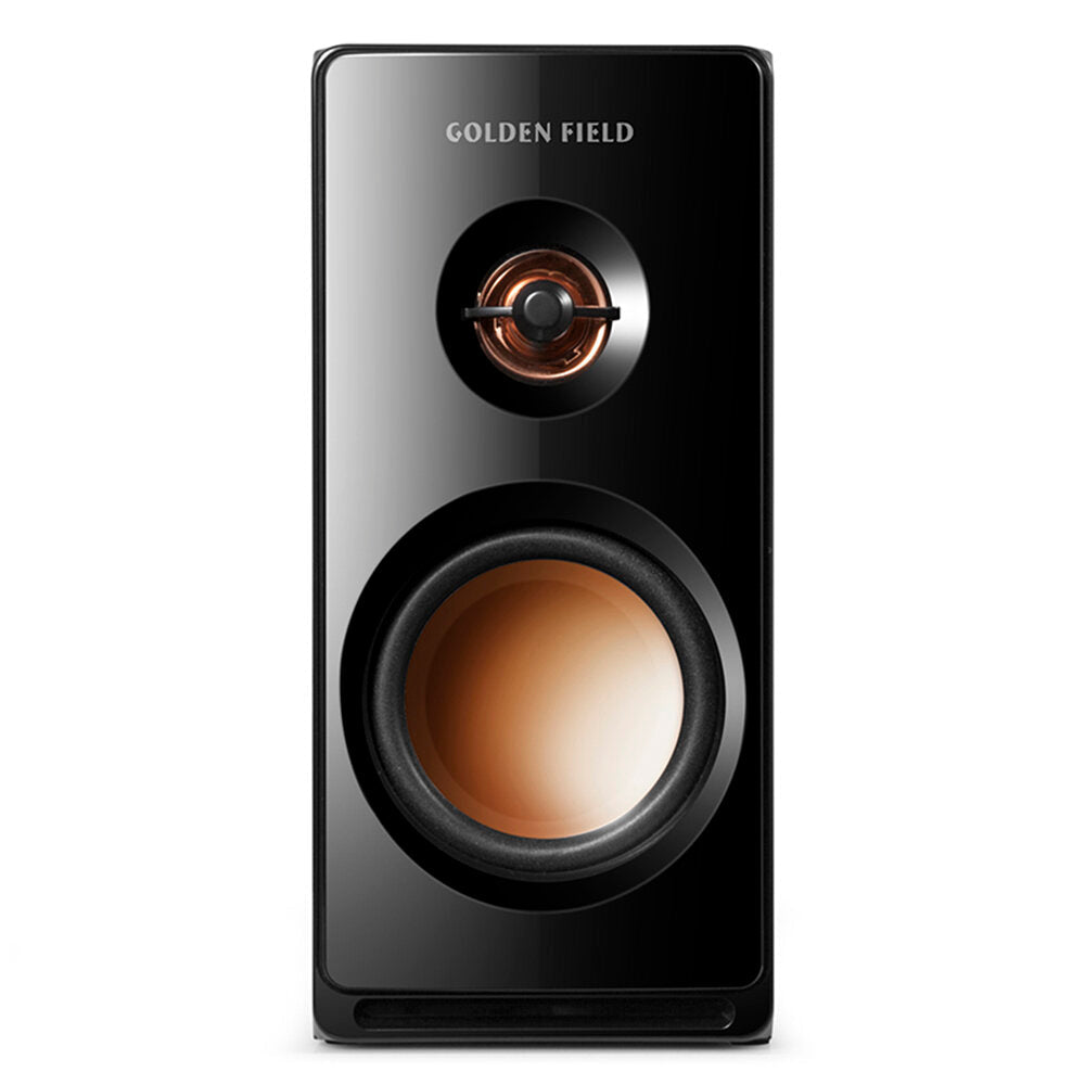 Desktop Multimedia 2.0 Soundtrack Speaker USB Wooden Small Audio Subwoofer Volume Adjustment 3.5mm Audio Interface Compatibility