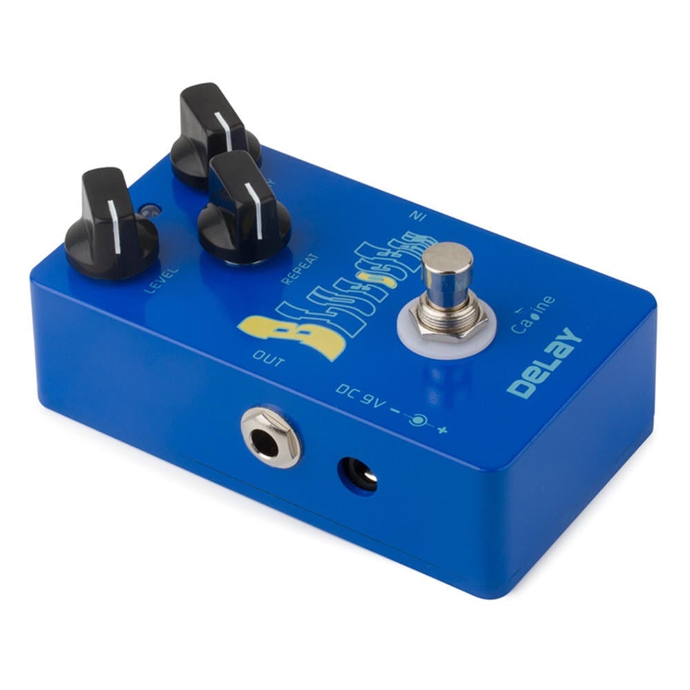 Blue Ocean Delay Guitar Effects Pedal True Bypass 25ms-600ms Delay Time