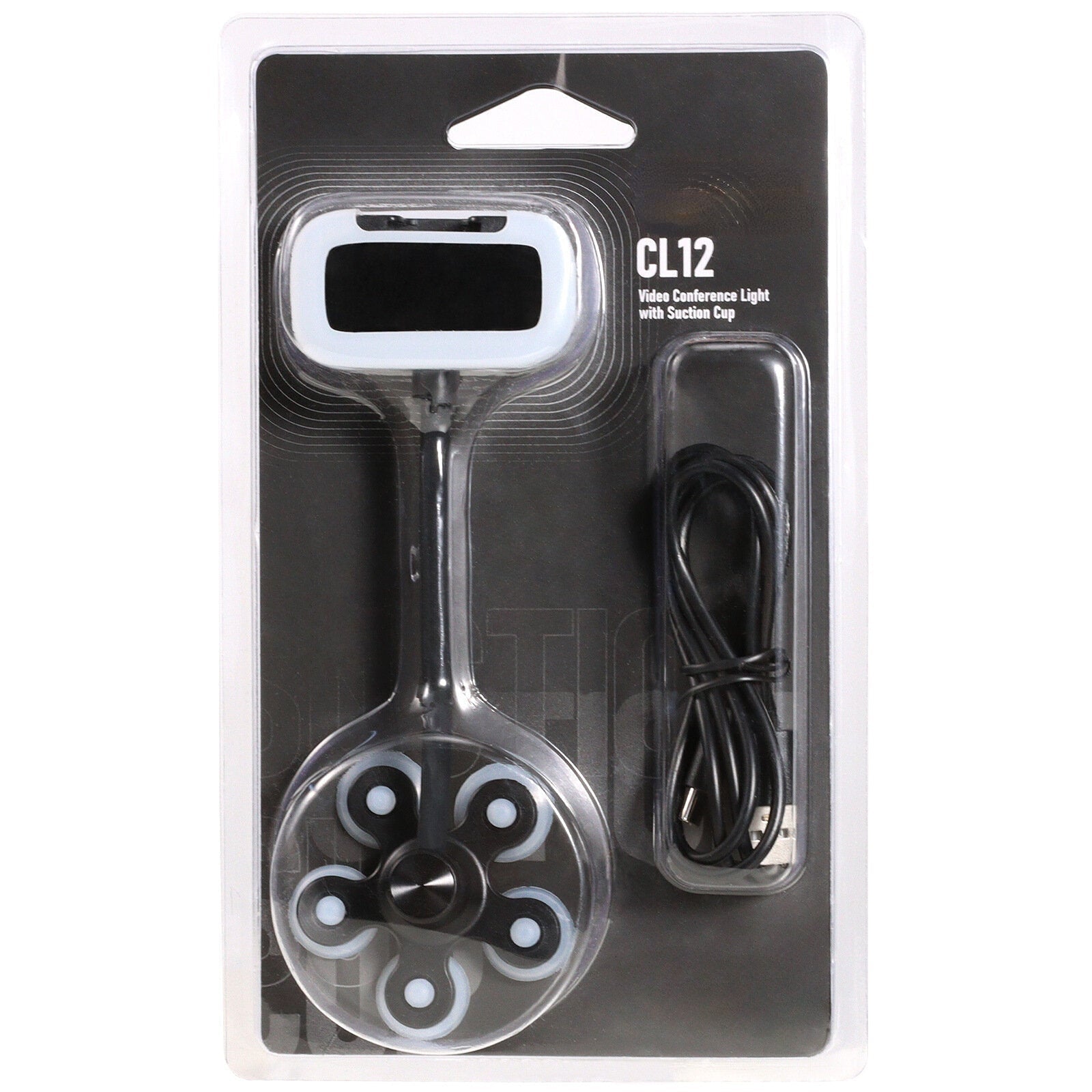 Adjustable LED Video Light Lamp with Suction Cup for Laptop Tablet Conference Selfie Youtube