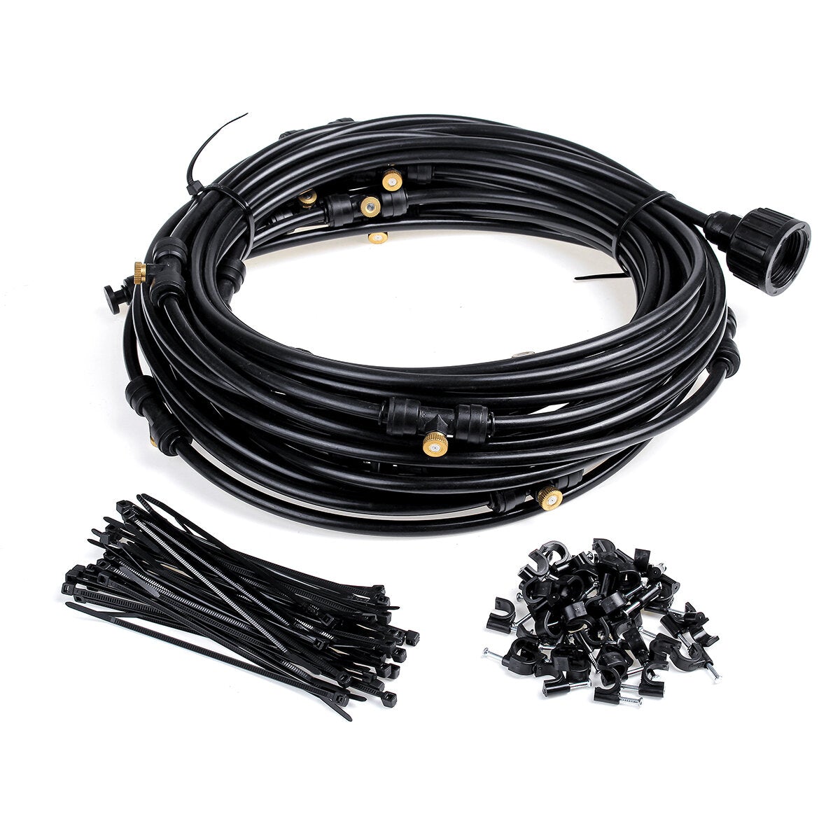 6M 15M Trampoline Water Sprinkler Kit Water Supply Pipe Spray Tube Home Garden Sprinklers