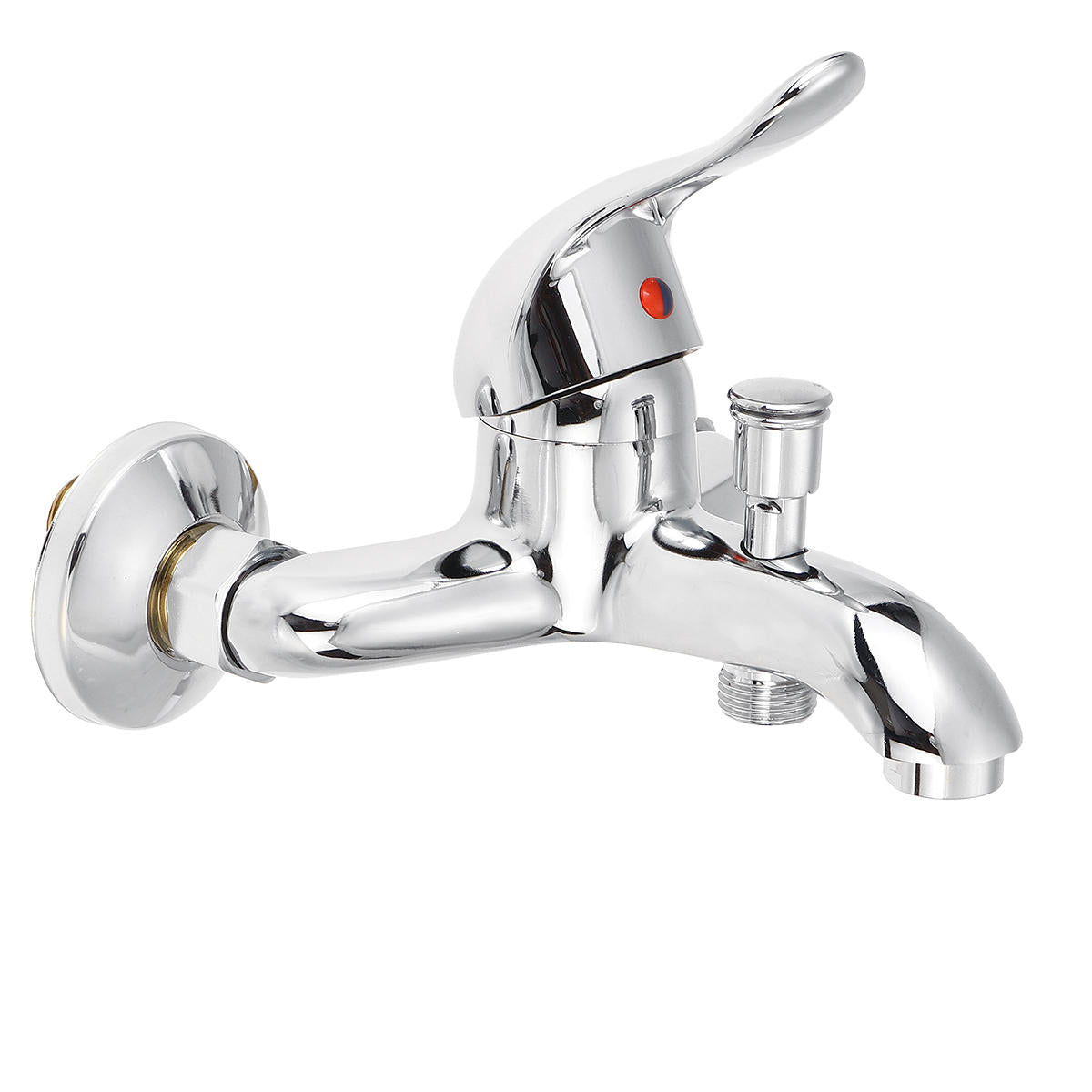 Triplet Faucet Wall Mounted Bathroom Bath Shower Basin Tap Water Mixer Zinc Alloy