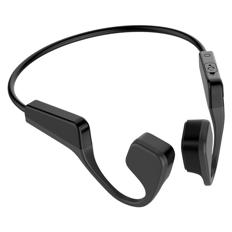 Bluetooth 5.0 Headset Bone Conduction Wireless Headphone Flexible CVC Noise Cancelling Mic Stereo IPX5 Waterproof Sport Headphone
