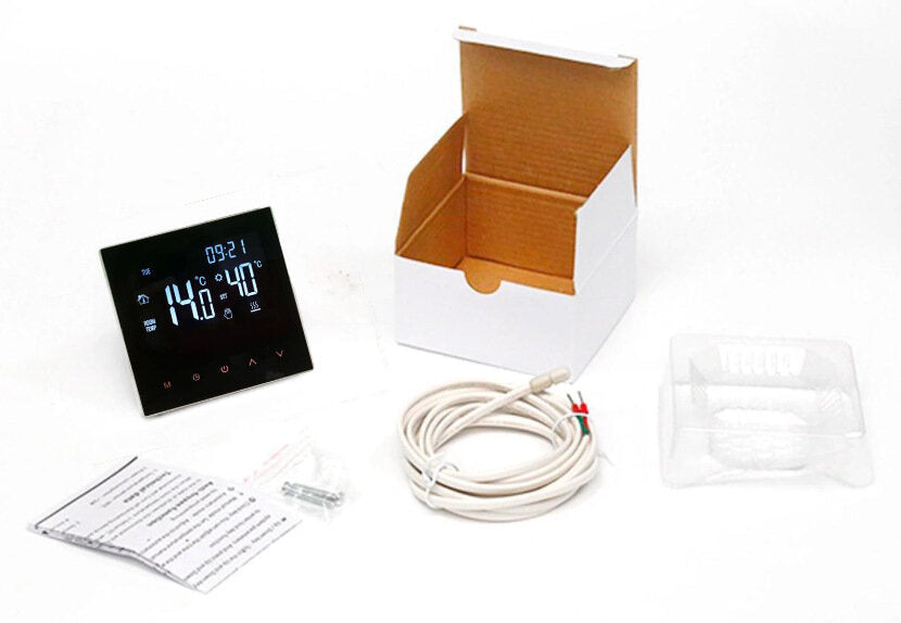 Electricity Floor Heating Thermostat Tuya WiFi Remote Control Programmable Temperature Controller Works With Alexa And Google Home