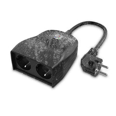WiFi Smart EU Plug Socket Controller IP44 Outdoor Waterproof Alexa Google Home Automation 2000W