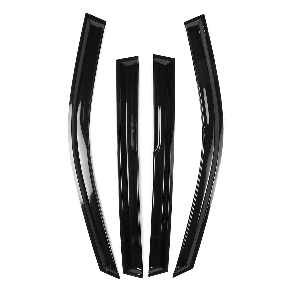 4Pcs Plastic Exterior Visor Vent For TOYOTA RAV4 2019-2020 Shades Window Sun Rain Guard Deflector