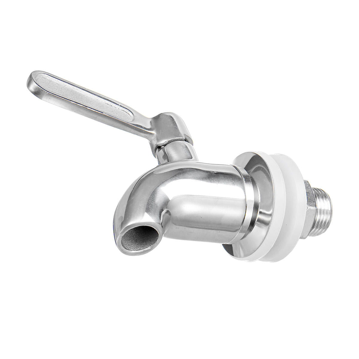 Silver Stainless Steel Faucet Barrel Tap For Drink Beverage Juice Water Coffee With The Switch