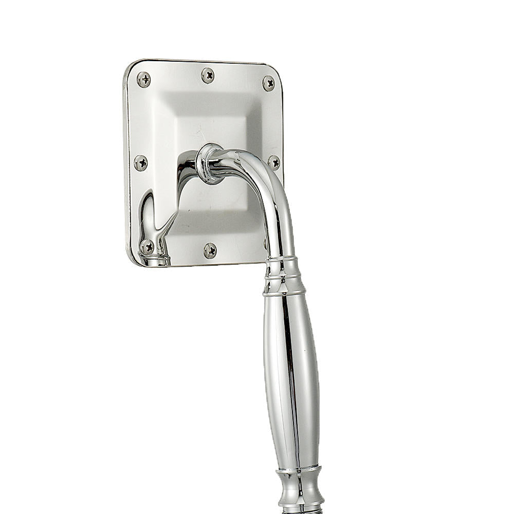 Stainless Steel Square Shape Silicone Water Outlet Bathroom Rainfall Shower Head