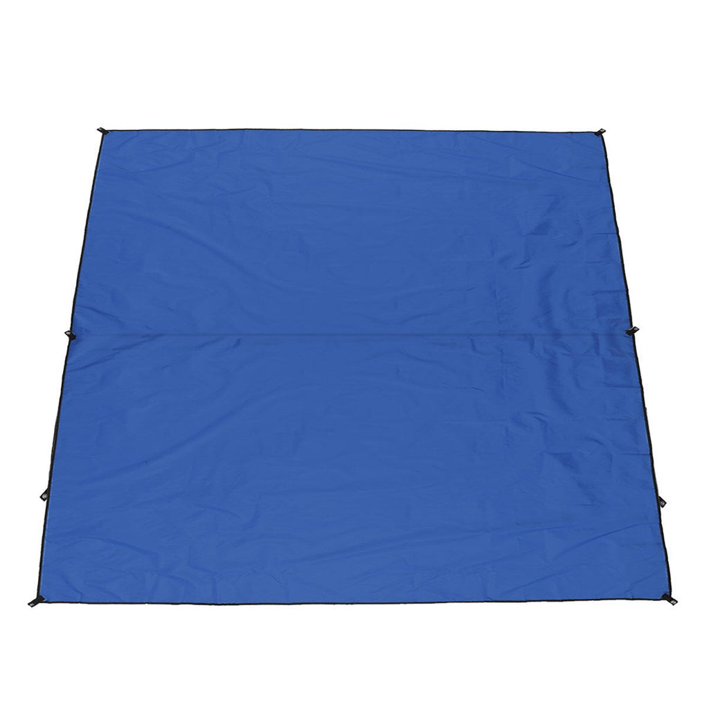 300x300cm Outdoor Camping Tent Sunshade Rain Sun UV Beach Canopy Awning Shelter Beach Picnic Mat Ground Pad Tent Sunshade