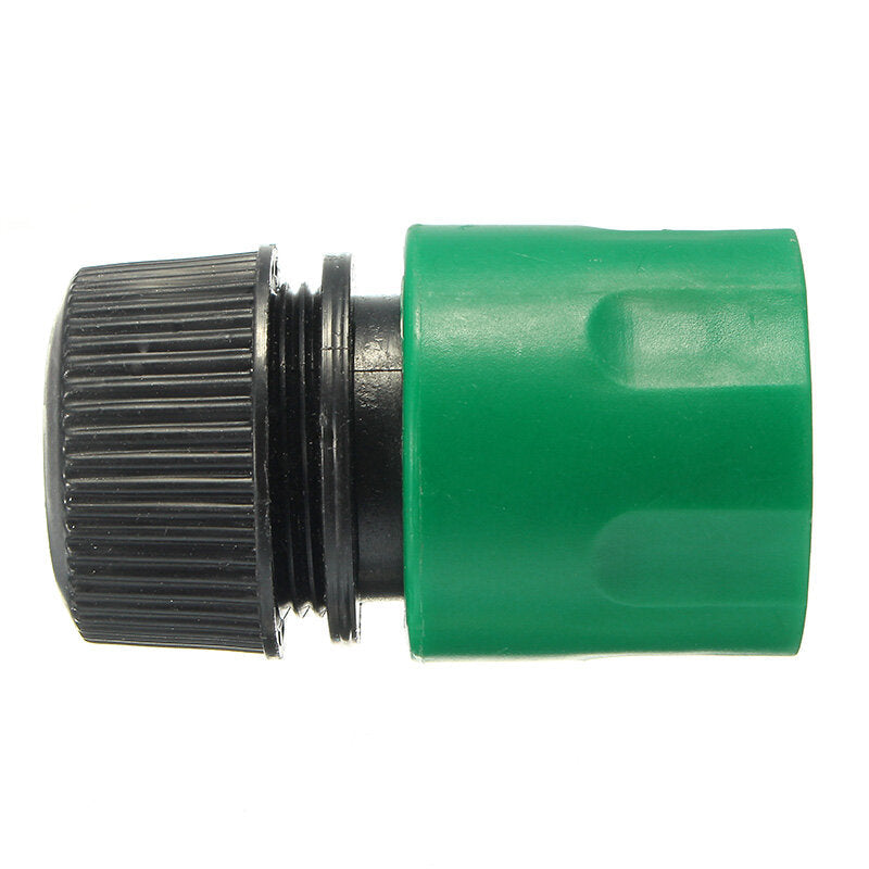 1/2 Inch Plastic Water Hose Pipe Quick Connector Garden Tap Washer Spayer Coupler Green