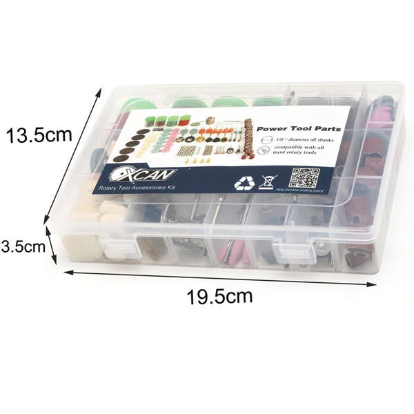 228Pcs Rotary Tool Accessories Kit for Mini Drill Electric Grinder Abrasive Tool