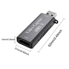 Video Capture Card 1080P HD Video Grabber HDMI-Compatible To USB 3.0 For Live Streaming Gaming Conference