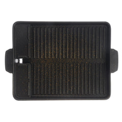 BBQ Grill Tray Cooking Plate Maifan Stone Coating Outdoor 32.5*26*4CM