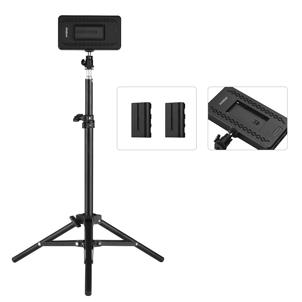 LED Video Light Kit for ILDC DSLR Cameras