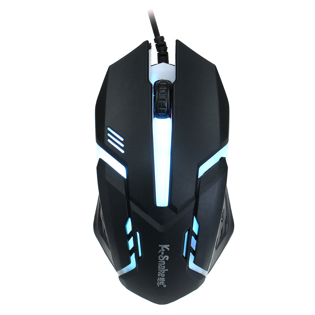 Waterproof 104key LED USB Wired Gaming Keyboard & 1000DPI Mouse Combo Set Multi-Colored Changing Backlight Mouse for Computer Desktop Notebook
