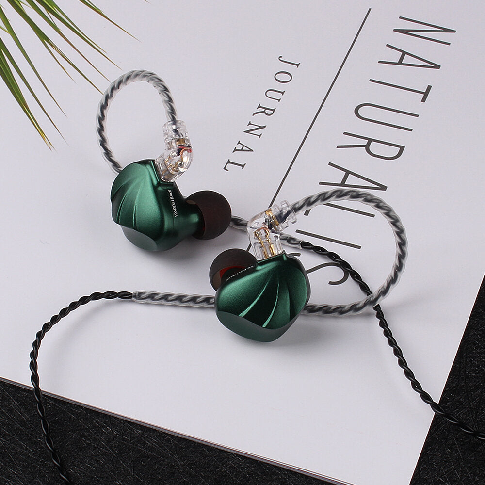 Dynamic Drivers In Ear Earphone Noise Cancelling Headphone 2Pin 0.75MM Connector for Mobile Phones PC Computer