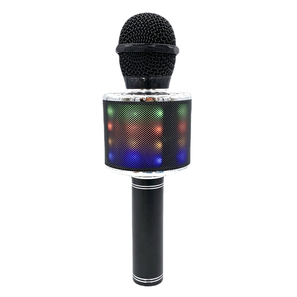 3-in-1 Microphone Wireless Bluetooth Speaker Recorder Hi-Fi Noise Reduction TF Card Portable Professional K Songs Karaoke Singing Player