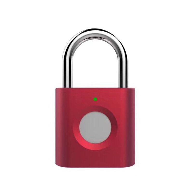 Smart Door Lock Keyless USB Rechargeable Intelligent Fingerprint Padlock