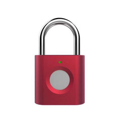 Smart Door Lock Keyless USB Rechargeable Intelligent Fingerprint Padlock