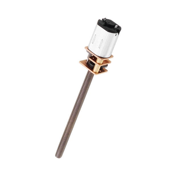 DC 6V 105rpm Gear Motor Thread Shaft Electric DC Motor