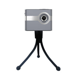 Mini DLP LED Projector 50ANSI Lumens 1080P Supported 120-Inch Size Multimedia Compatibility Mini Home Theater Outdoor Movie