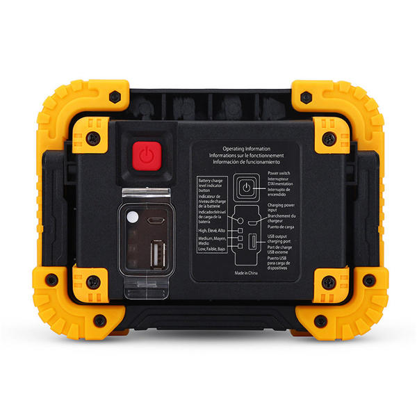 10W Portable USB Rechargeable LED COB Camping Light Outdoor Flood Light for Hiking Fishing
