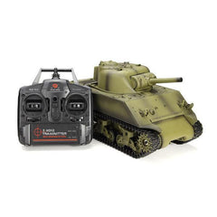 6.0S 2.4G US Sherman M4A3 Tank RC Battle Tank Models