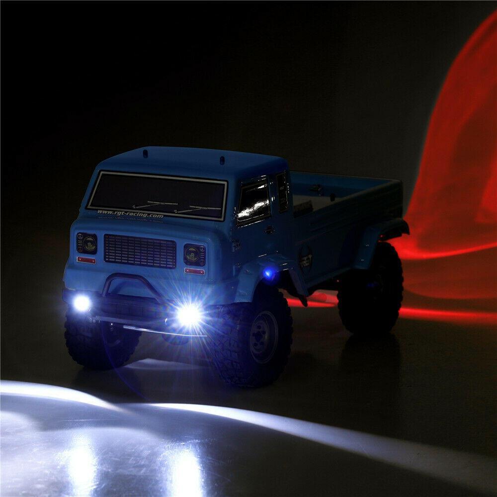 2.4G 4WD RC Car with Front LED Light Electric Off-Road Crawler Vehicles RTR Model