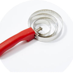 Stainless Steel Equine Sweat Scraper Deshedding Cleaning Loop Comfortable Grip Riding Equipment for Horse Shedding Grooming Tool