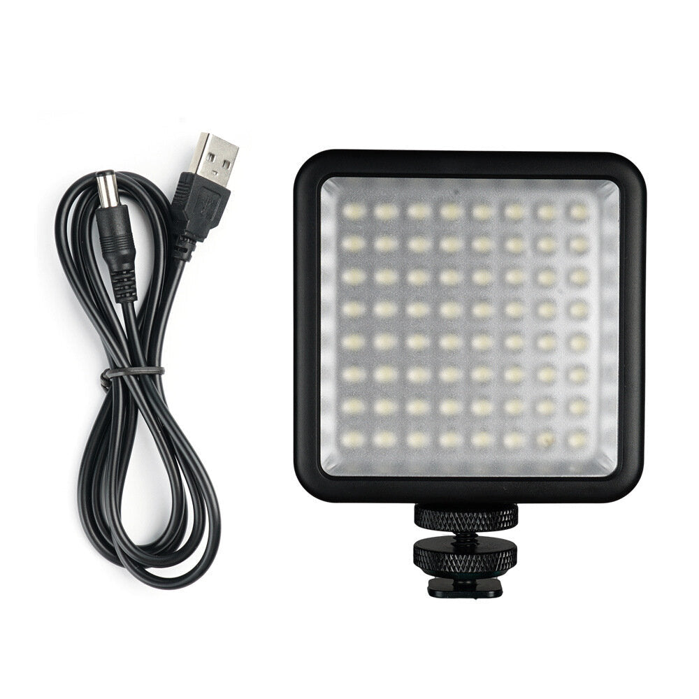 Video Fill Light for DSLR Camera Camcorder Mini DVR LED Flash Lamp Lighting for Photography Photo Video Recording