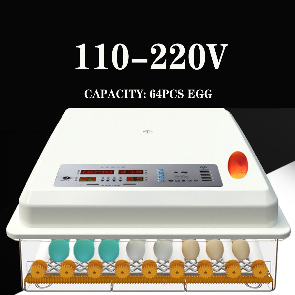 110-220V Eggs Incubatoxic Hatchery Machine Goose Quail Chicken
