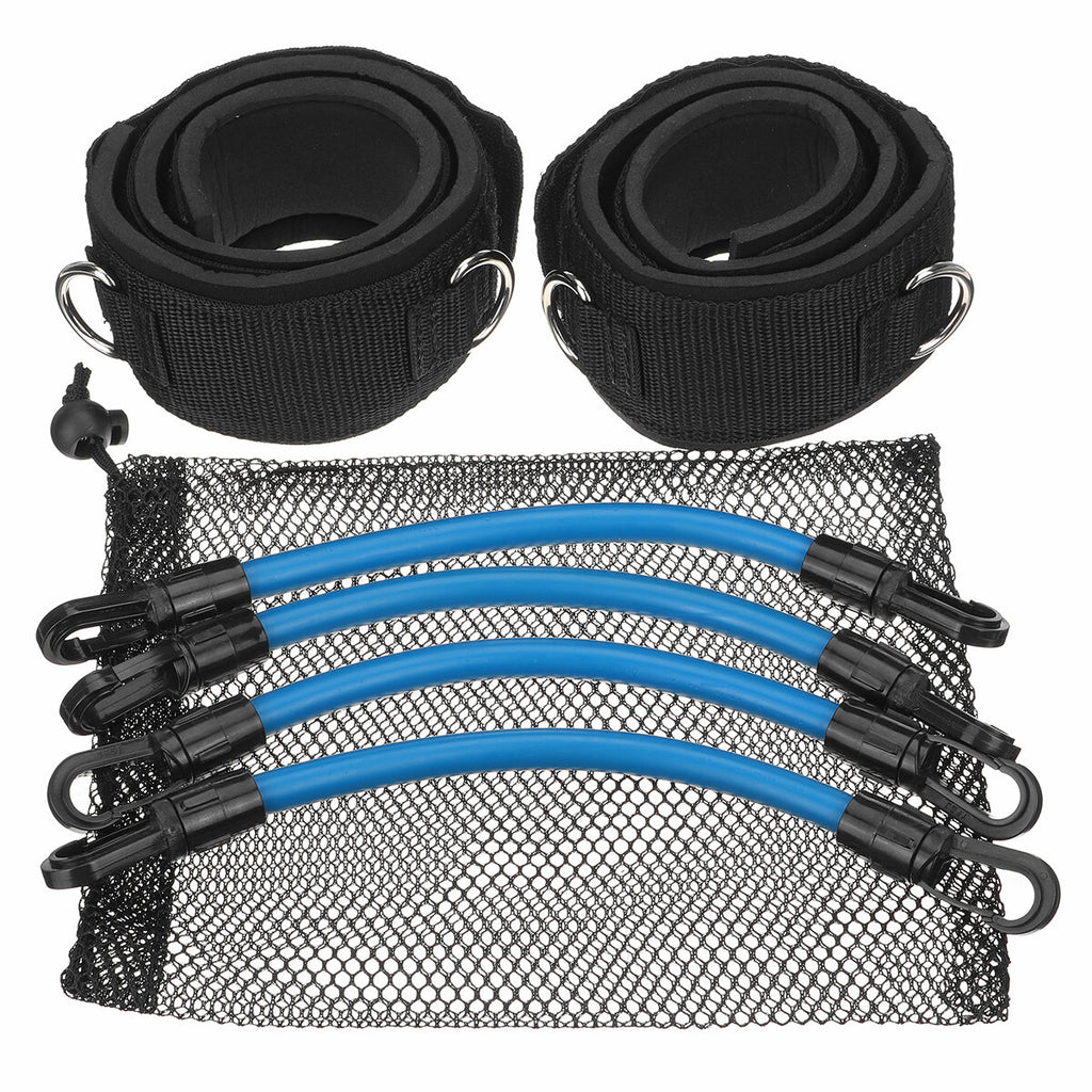 Multi-function Leg Resistance Bands Home Fitness Strength Training Pilates Flexbands