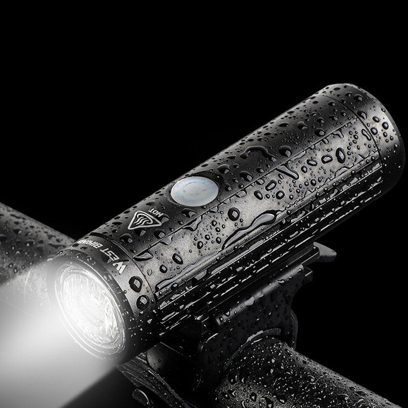 350LM USB Charging Bicycle Headlight Cycling Flashlight MTB Front Lamp Waterproof Outdoor Night Riding Equipment