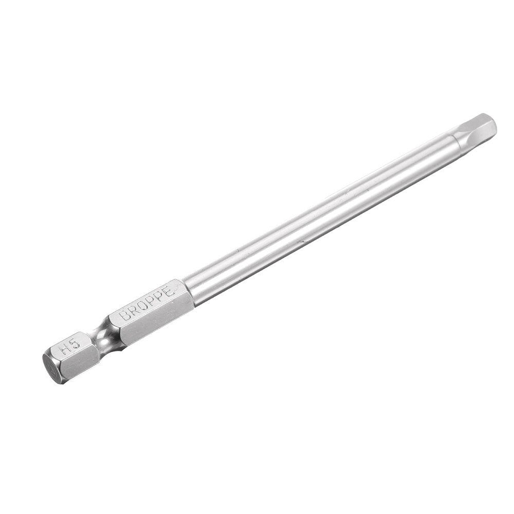 8Pcs 1/4" 100mm Hex Screwdriver Bits 1.5-8mm Magnetic Electronic Drill S2 Steel Hexagonal Screw Driver Bit Set Power Driver Tools
