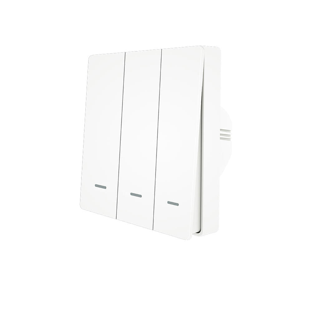 WiFi Smart Push Button Switch RF433 Wall Panel Transmitter Kit Tuya App Remote Control Works with Alexa Google Home