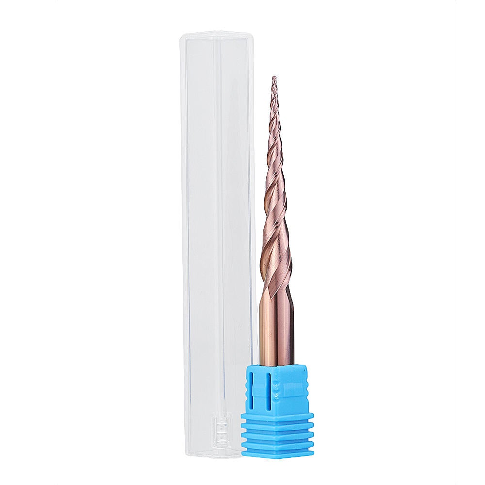 2 Flutes R0.5/ R1.0 *47*D8*85 Taper Ball Nose End Mill HRC50 Milling Cutter