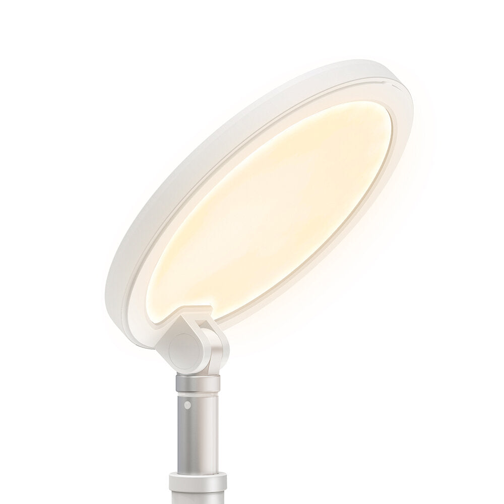 Folding Desk Lamp with Foldable Storage Adjustable Angle 3600mAh Battery 5 Level Brightness 3000-5000K Color Temp