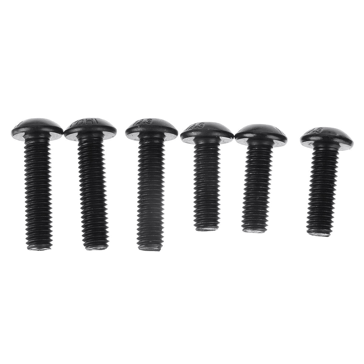 1060pcs M2 M3 M4 M5 Hex Socket Screw Set Carbon Steel Semicircular Head Screws