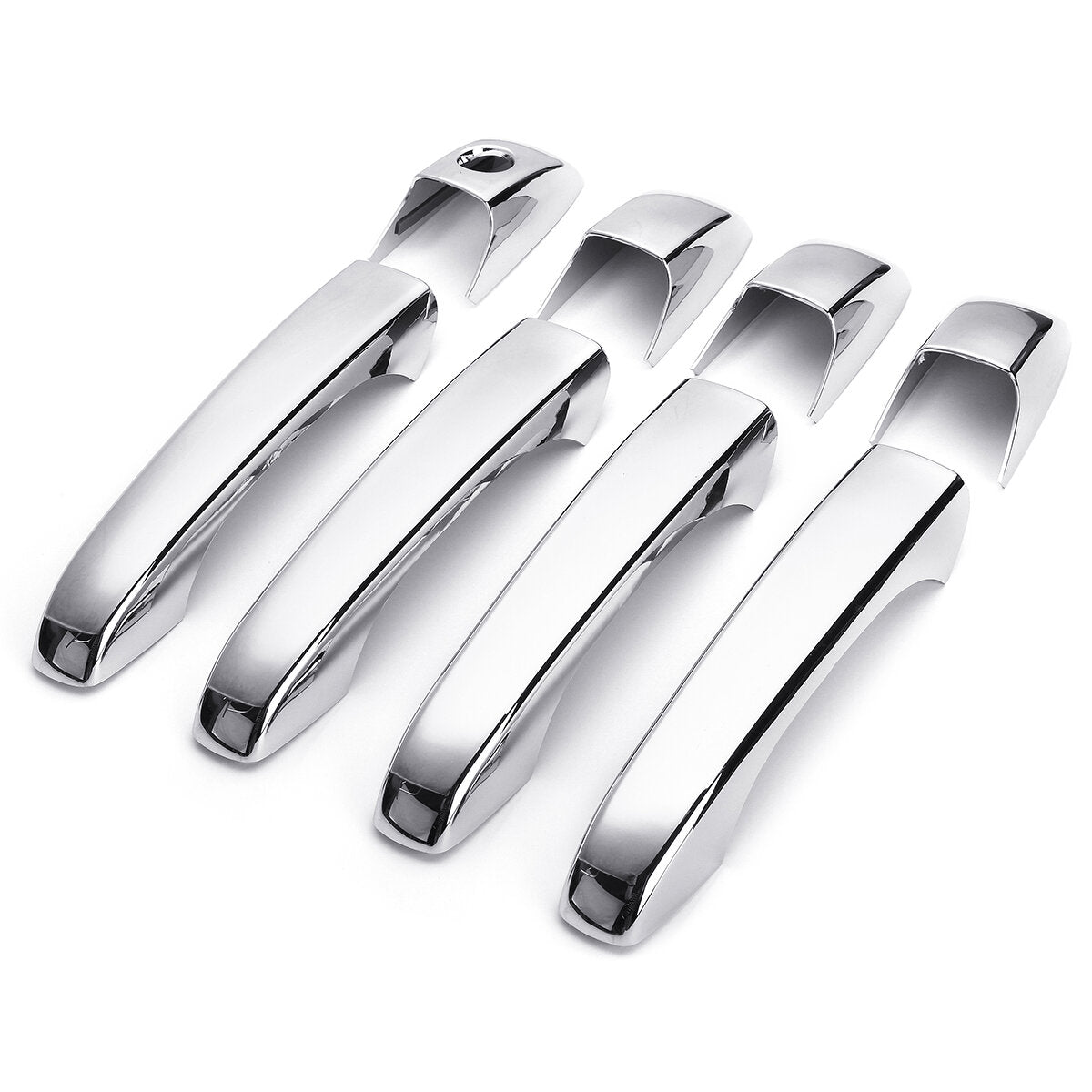 8pcs Set ABS Chrome 4 Door Handle Covers For Chrysler Dodge Jeep