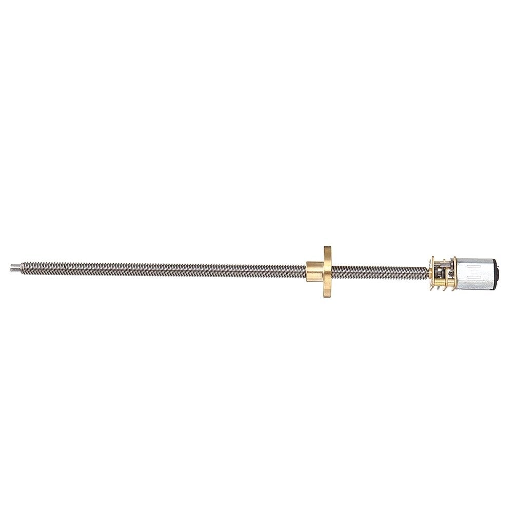 DC 12V 60/100/200/300/400RPM N20 Deceleration Gear Motor with T-type Quick Thread Output Shaft