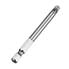 10Pcs S2 Alloy Steel T6-T40 75mm Magnetic Torx Screwdriver Bits 1/4 Inch Hex Shank