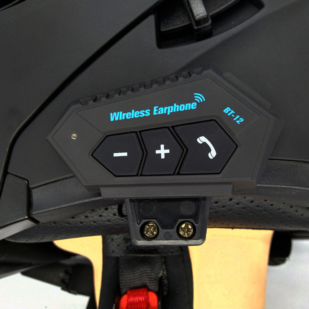 Motorcycle Bluetooth Earphones Moto Helmet Headset Handsfree Headphone with Mic