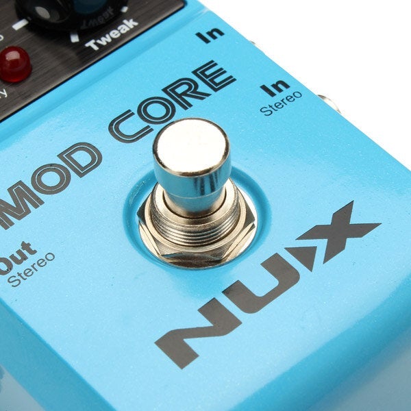 Core Guitar Effects Pedal 8 Modulation Effects Chorus Flanger Phaser Rotary Pan U-vibe and Vibrato true bypass Tone Lock