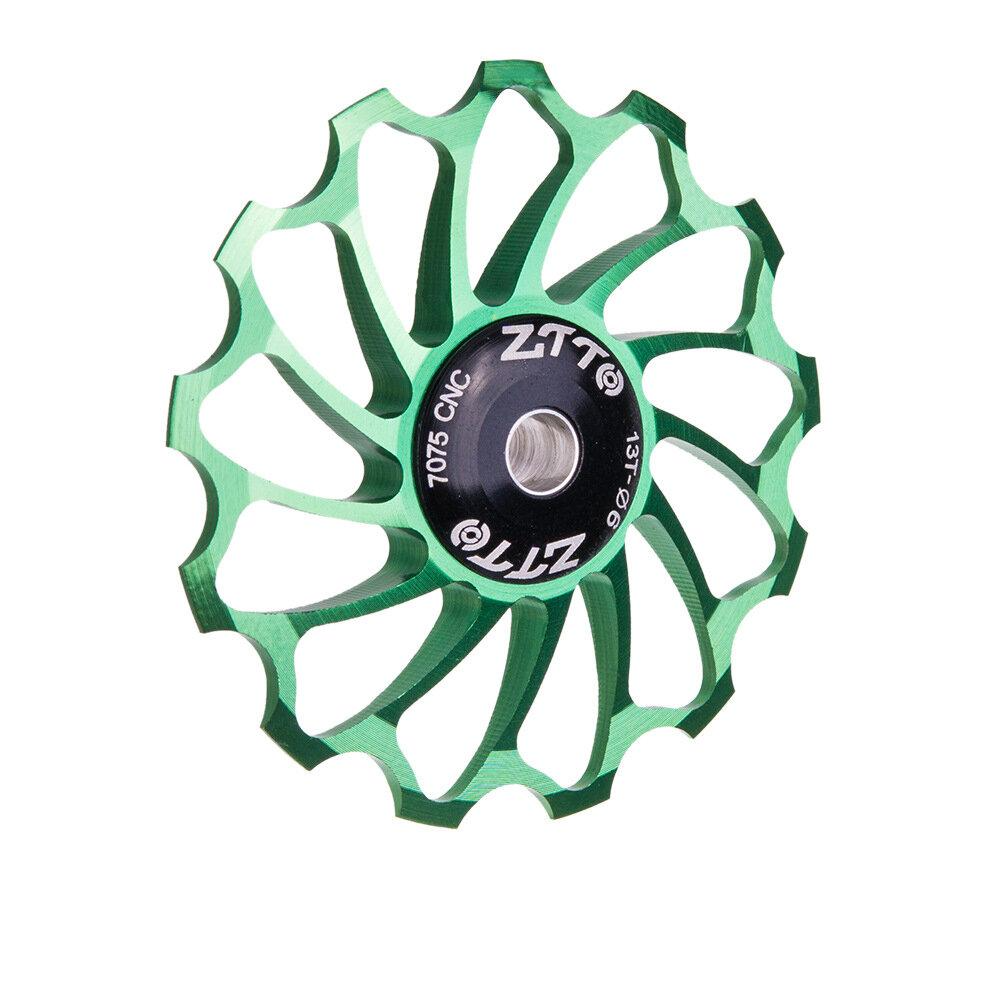 4/5/6MM Lightweight High Strength Aluminum Alloy Ceramic Rear Paddle Guide Wheel MTB Road Bicycle Guide Roller