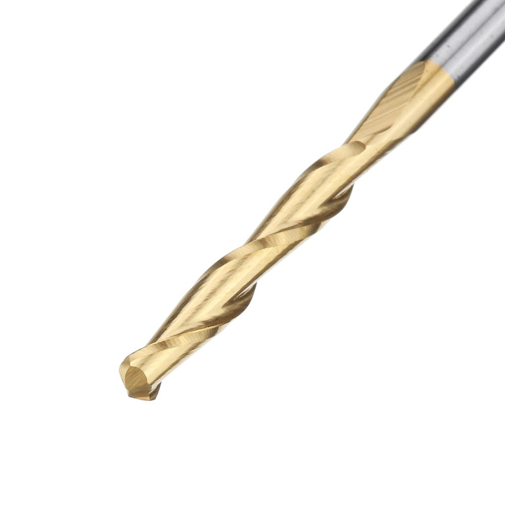 3.175mm Shank Spiral Ball Nose End Mill Cutter Tungsten Carbide Titanuim Coated Milling Cutter CNC Tool
