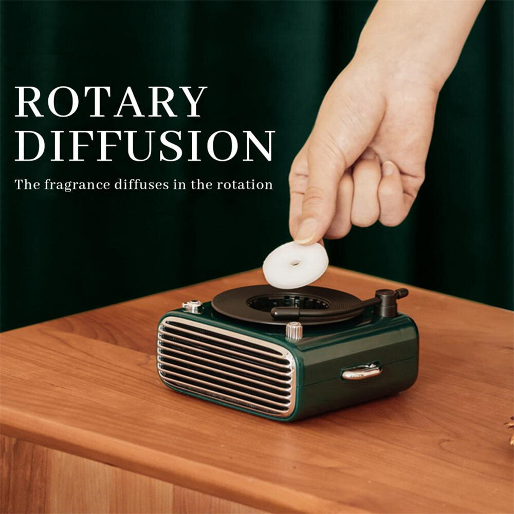 Wireless Speaker 6D Surround Sound Bluetooth 5.0 Record Aroma Diffuser Subwoofer AUX TF Card Player with 1000mAh Battery