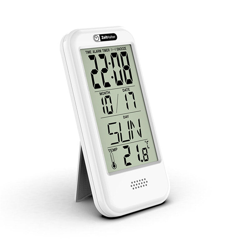 LCD Color Screen Digital Clock Electronic Alarm Clock with Countdown Temperature Clock