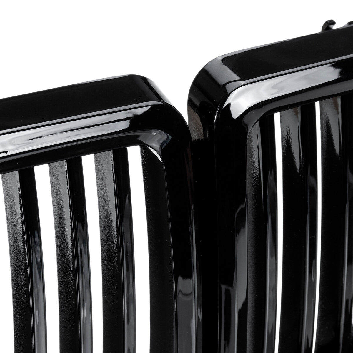 Glossy Black Front Kidney Grill Car Grille Metal Grid For BMW 3 Series
