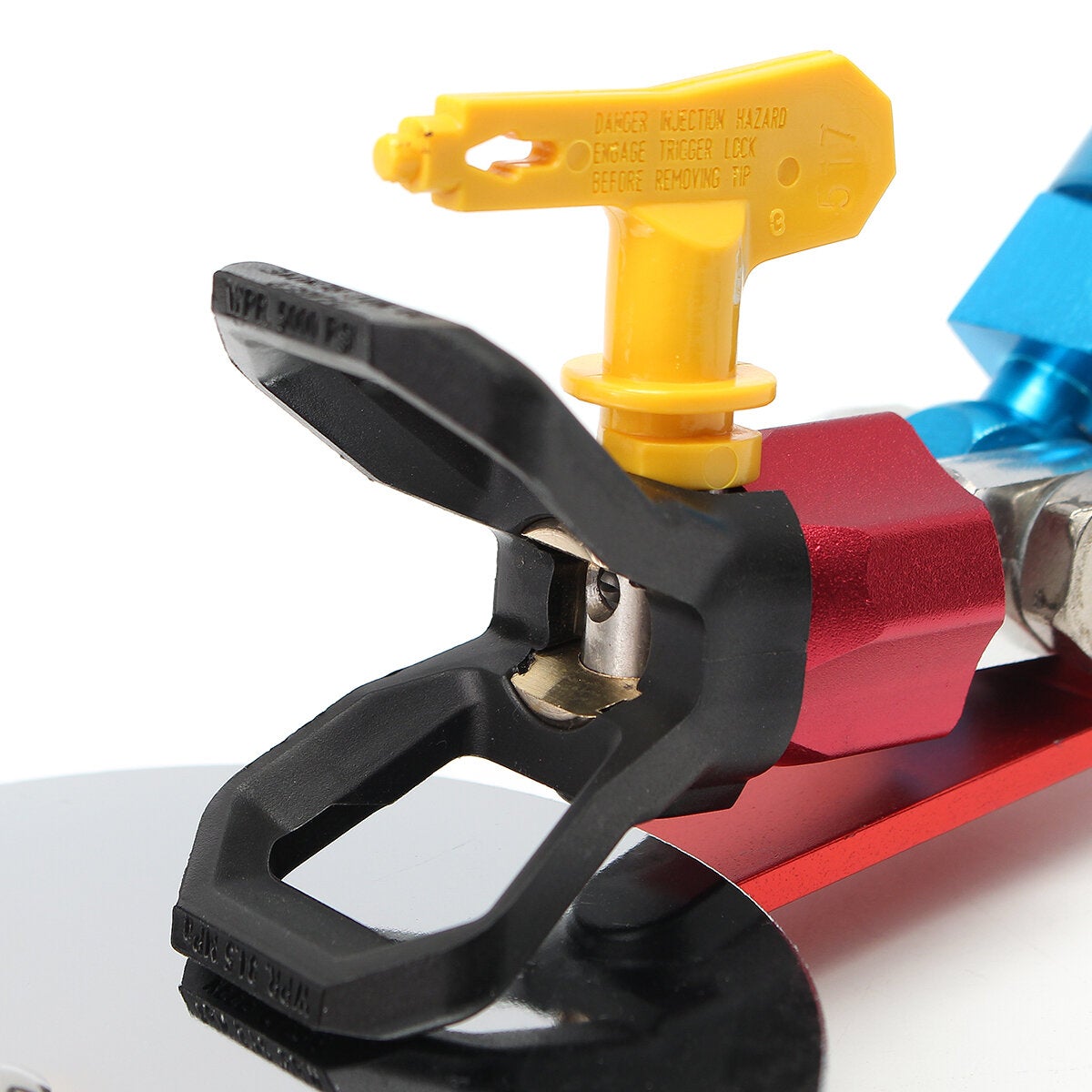 5000PSI 7/8 Inch Paint Spray Guide Tungsten Steel + 517 Tip Airless Sprayer Tool